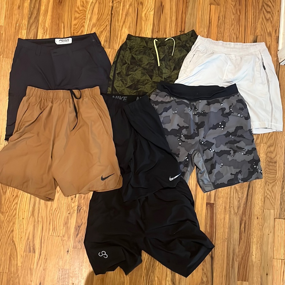 LuluLemon, Nike, Mtn. Khaki. HUGE SHORTS CLOSET CLEAN OUT!